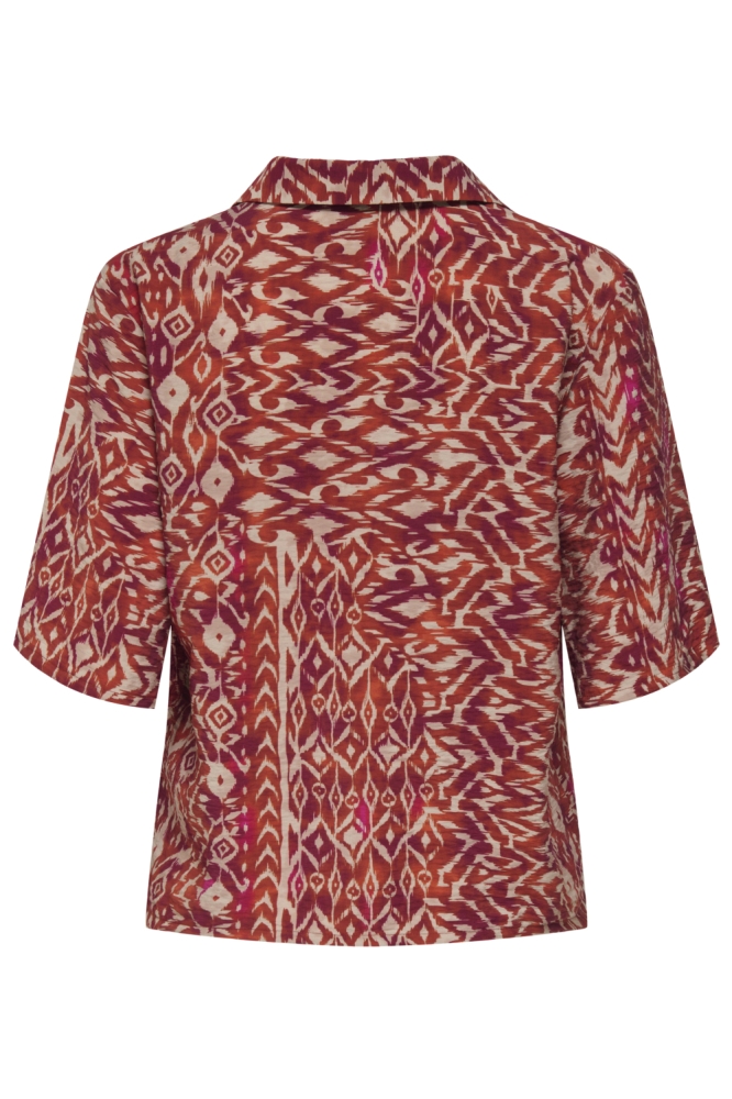 JDYIVYLIFE 2/4 SHIRT WVN 15355243 Tapioca/ARABIAN SPICE